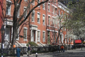 Brownstones in NYC