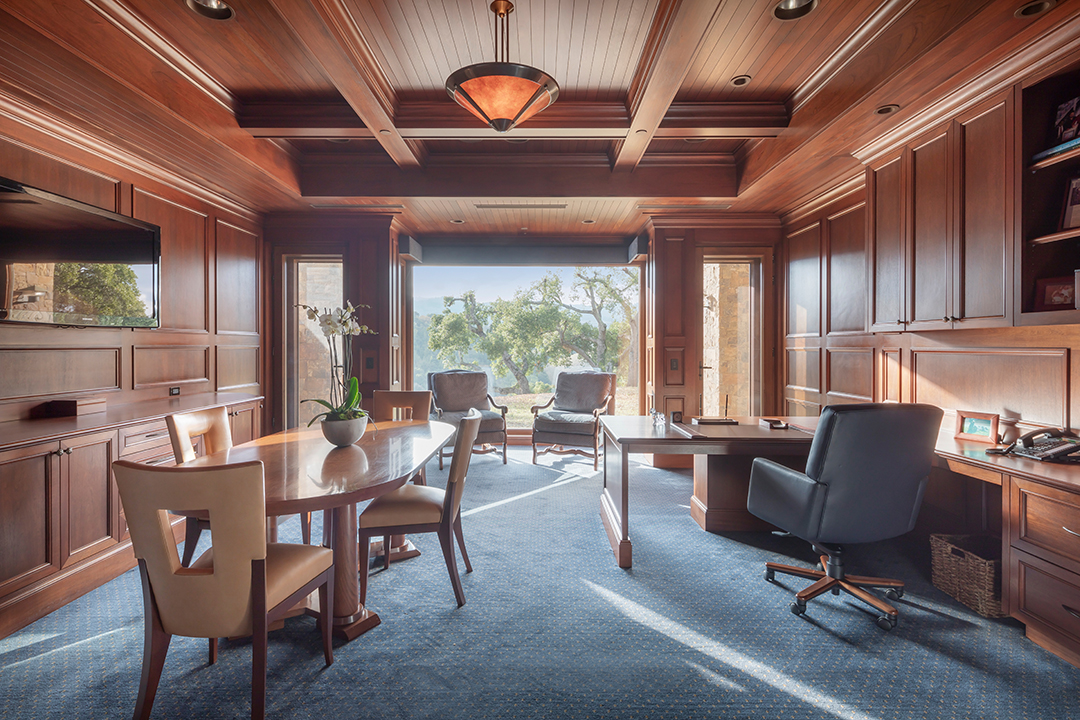 Office at Scott McNealy's Mansion