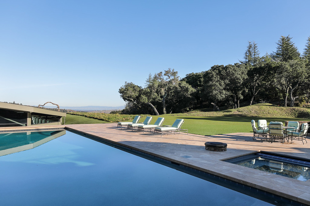 Pool at Scott McNealy's Mansion
