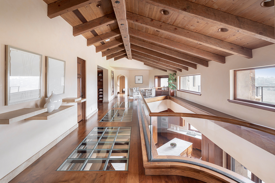 Hallways in Scott McNealy's Mansion