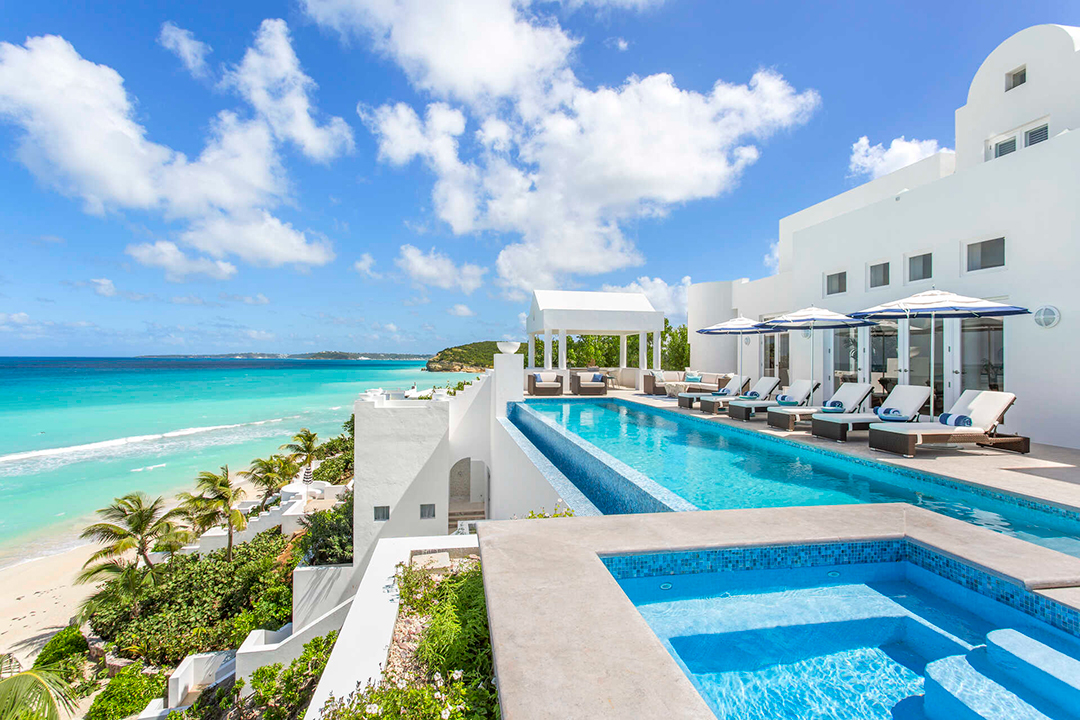 A Dreamy Caribbean Compound with Three Villas Lists for $20M