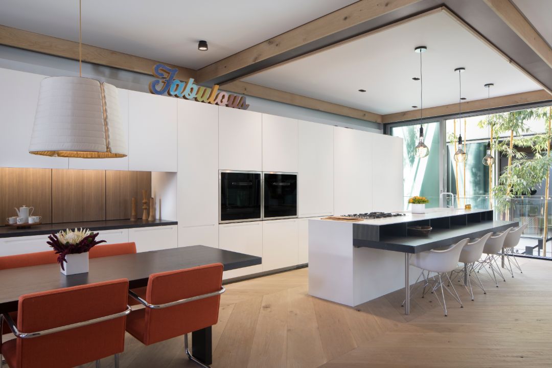 18th Street San Francisco Restored Victorian Kitchen and Dining Room Open Concept