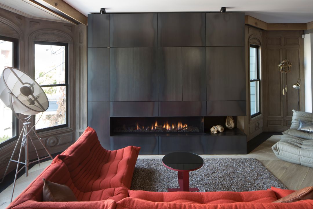 18th Street San Francisco Restored Victorian Fireplace