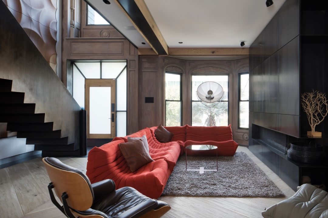 18th Street San Francisco Restored Victorian Living Room