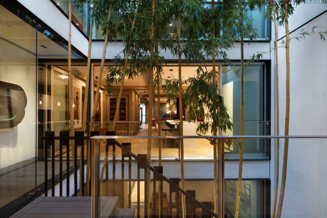 18th Street San Francisco Restored Victorian Open Air Atrium