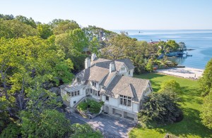 Circa 1902 Darien Tudor With Its Own Beach Wants 8m