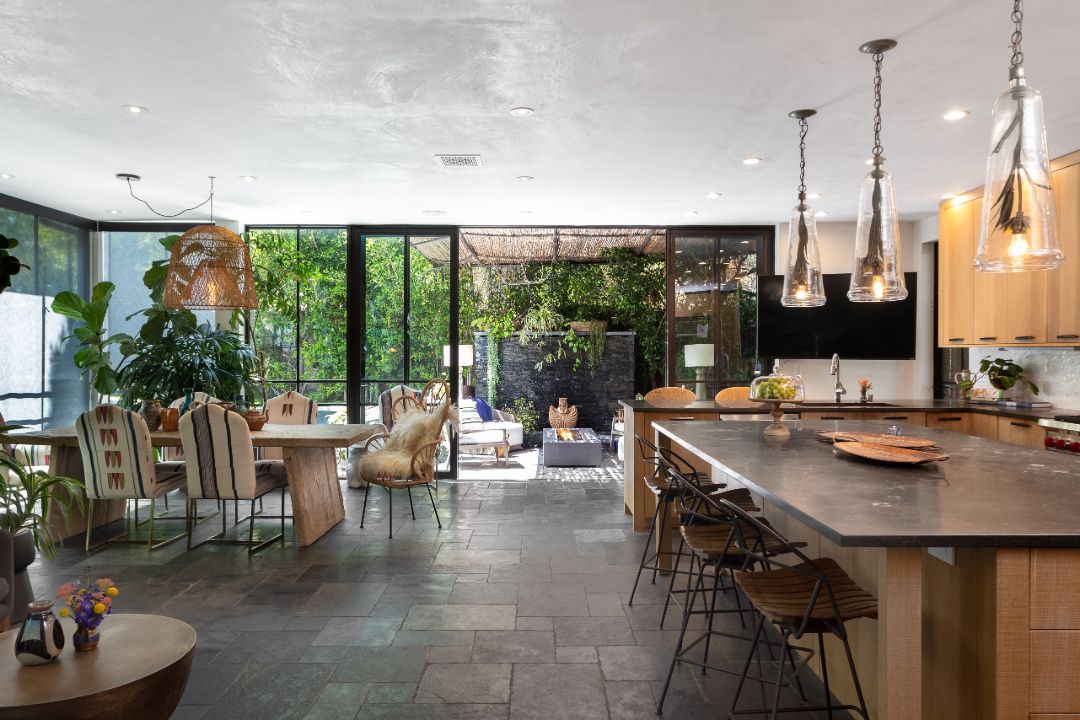 Kim Gordon Marina Del Rey Home Open Floor Plan