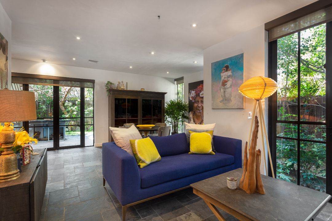 Kim Gordon Marina Del Rey Home Living Room