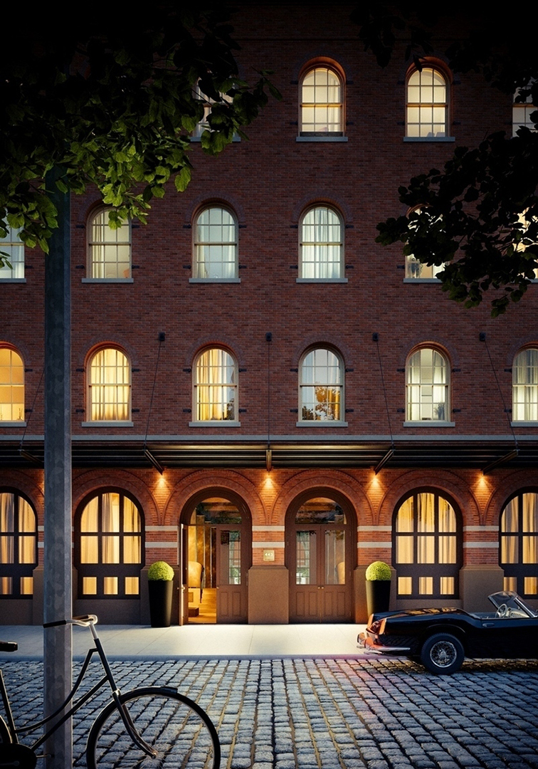 Penthouse At 443 Greenwich Recently Rented By The Weeknd Lists For 27 5m Exterior