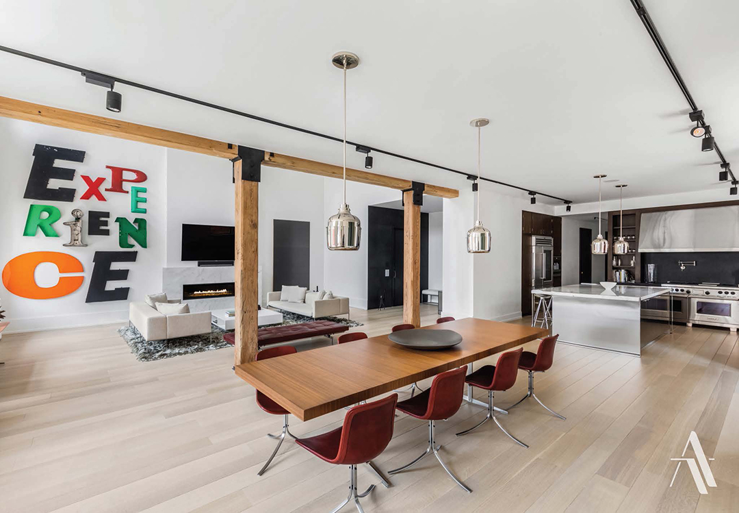 Penthouse At 443 Greenwich Recently Rented By The Weeknd Lists For 27 5m Great Room