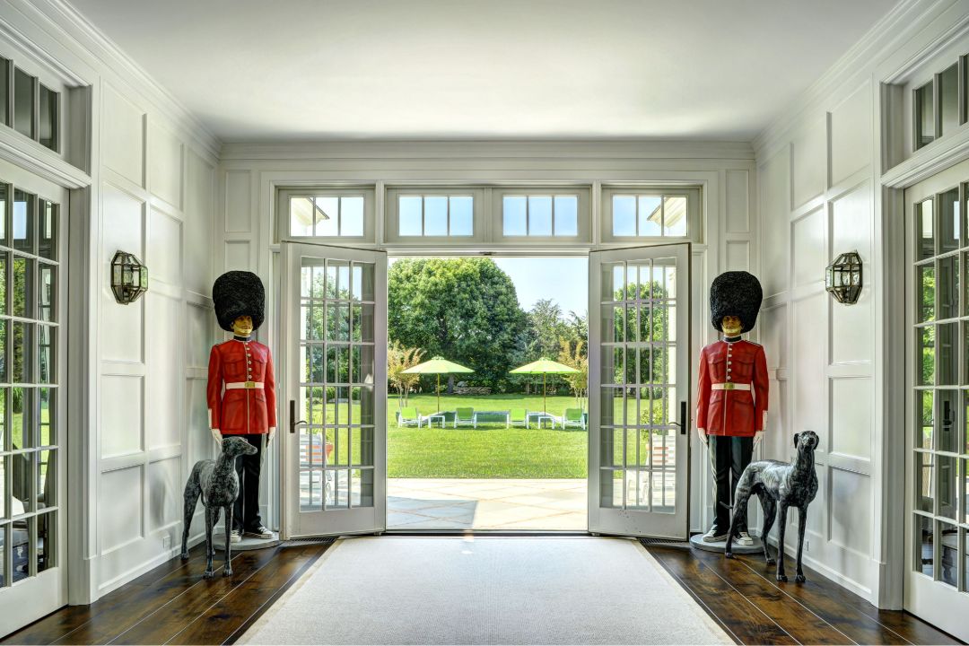 Southampton Shingled Home Glass Doors