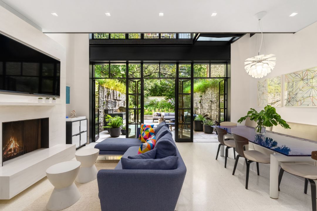 St Lukes Place West Village Townhouse Family Room