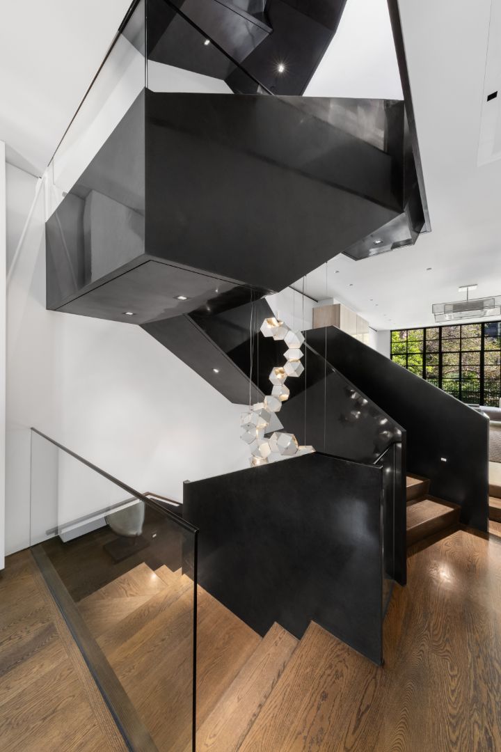 St Lukes Place West Village Townhouse Staircase