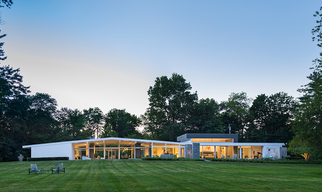 New Canaan Midcentury Modern Designed By John Black Lee Seeks 5m Lawn