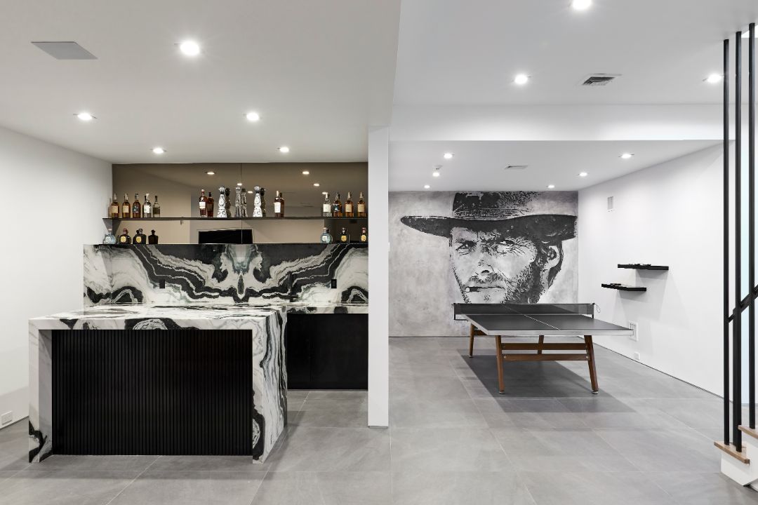 David Axelrod Water Mill Hamptons Home Game Room