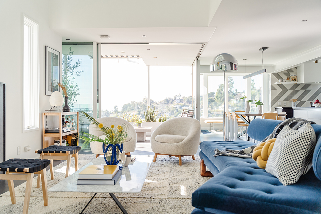 Diplos Cool Hollywood Hills Home Just Hit The Market Living Room D