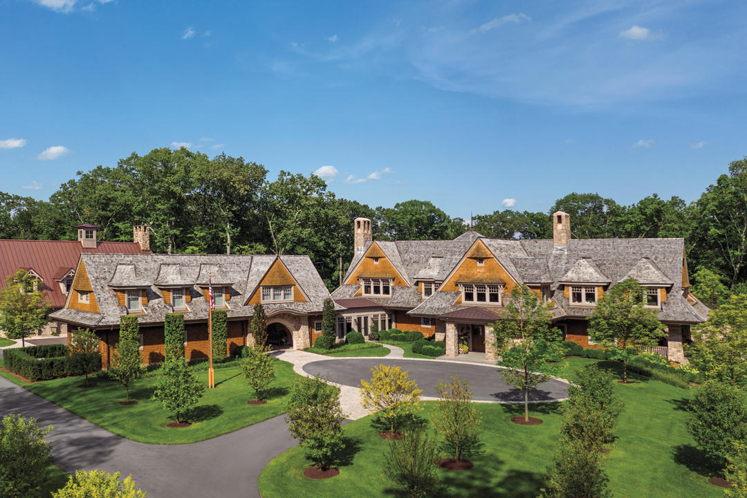 Shope Reno Wharton Architect Designs A Luxurious Shingle Style Home