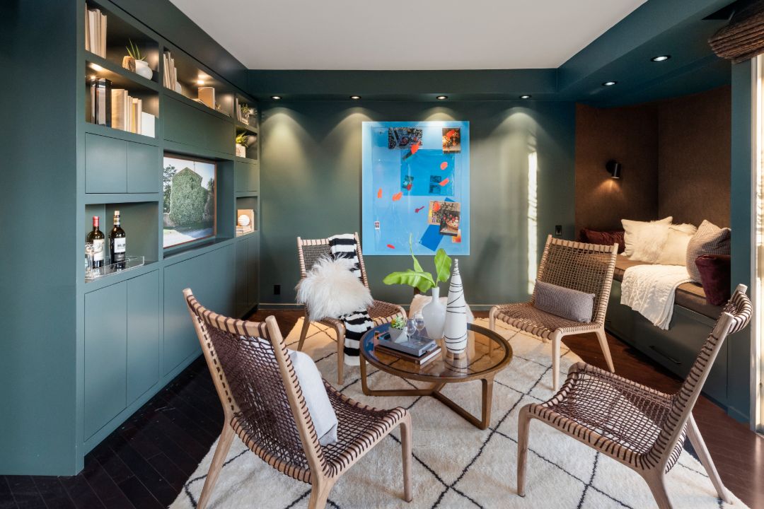 Sarah Silverman West Hollywood Home Sitting Room