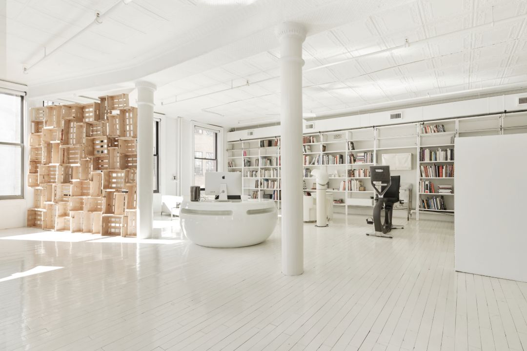 Wooster Street Soho Corner Loft Living Space