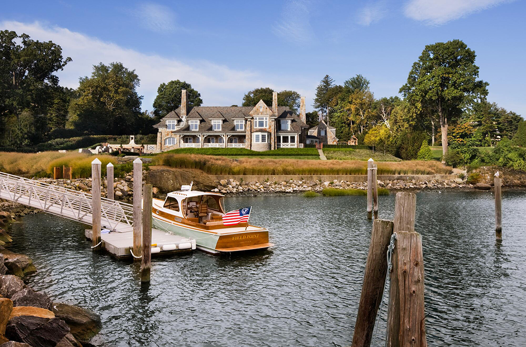 Financiers Waterfront Greenwich Mansion Hits The Market Asking 55m Waterfront
