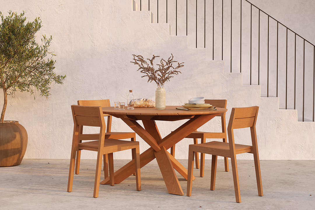 Teak Outdoor Wooden Table And Chairs