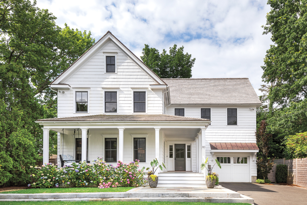 A Modern Farmhouse Receives A Glowing Renovation