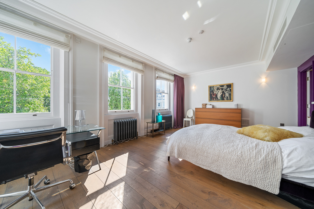 Cranley Gardens Kensington London Mansion Bedroom