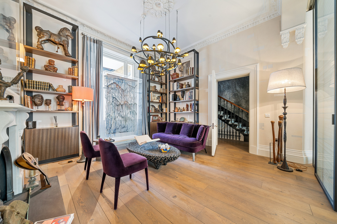 Cranley Gardens Kensington London Mansion Sitting Room