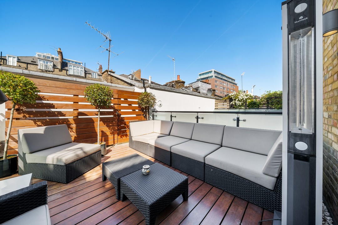 Cranley Gardens Kensington London Mansion Rooftop