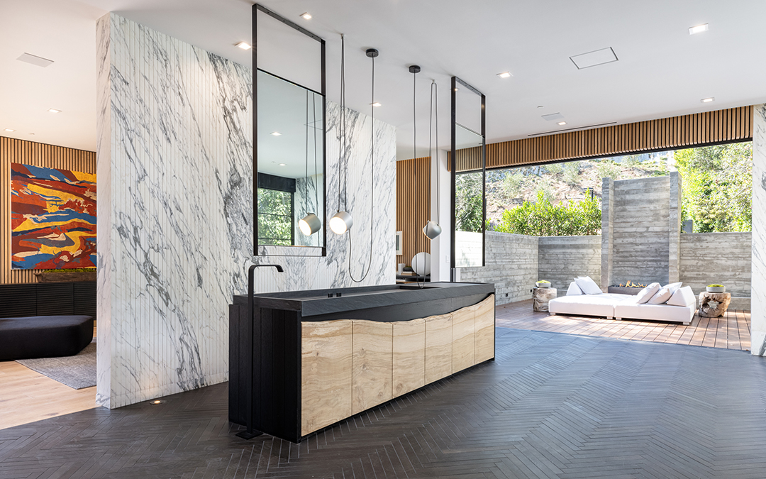 Encino Masterpiece Born Of Celebrity Designer Jae Omars Vision Unveiled For 26m Primary Bath