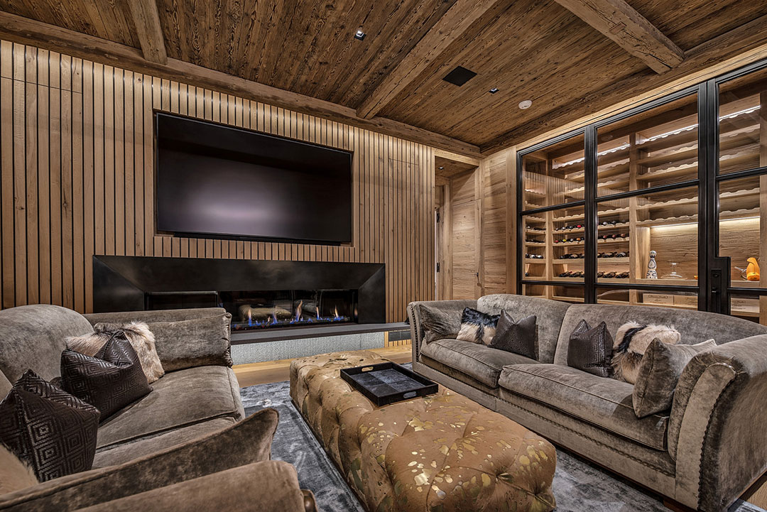 Rhobh Aspen Rental Living Area
