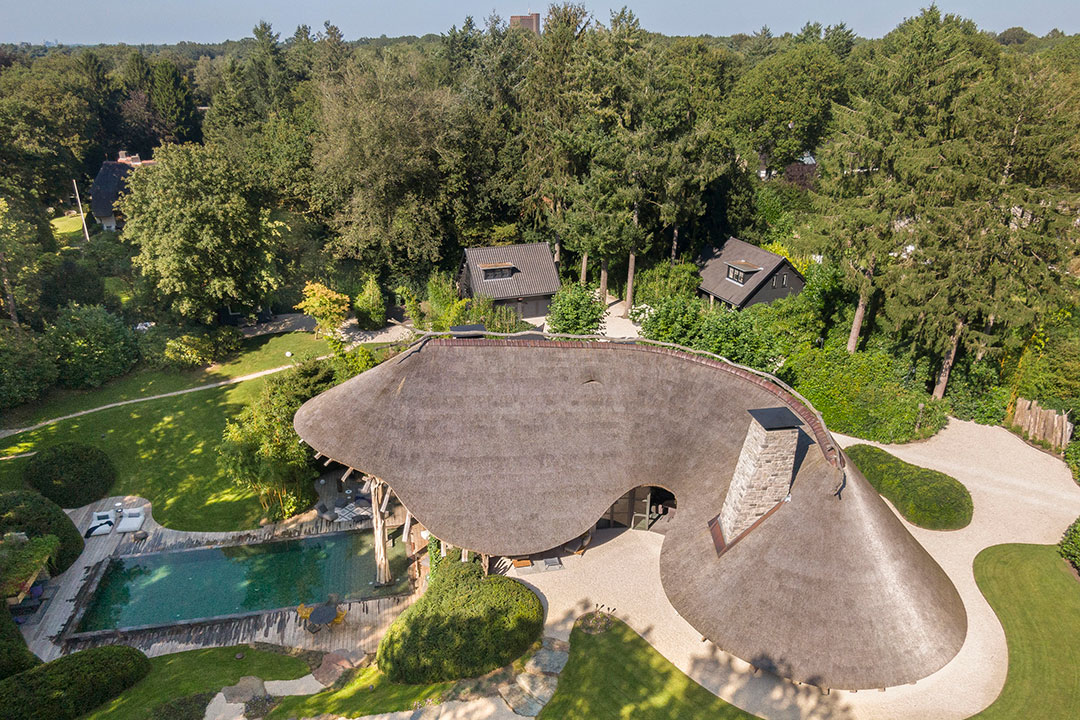 Netherlands Home Aerial House