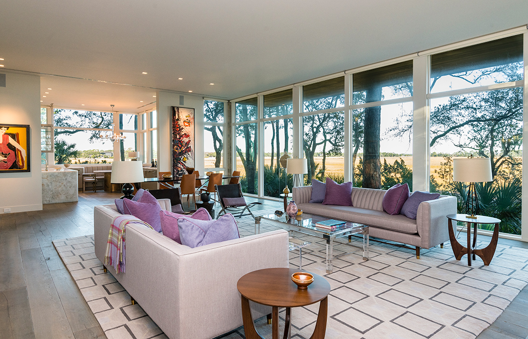 A Modernist Design And Wild Landscape Harmonize At This Coastal South Carolina Stunner Seeking 9 75m 9 119 Ocean Course Drive
