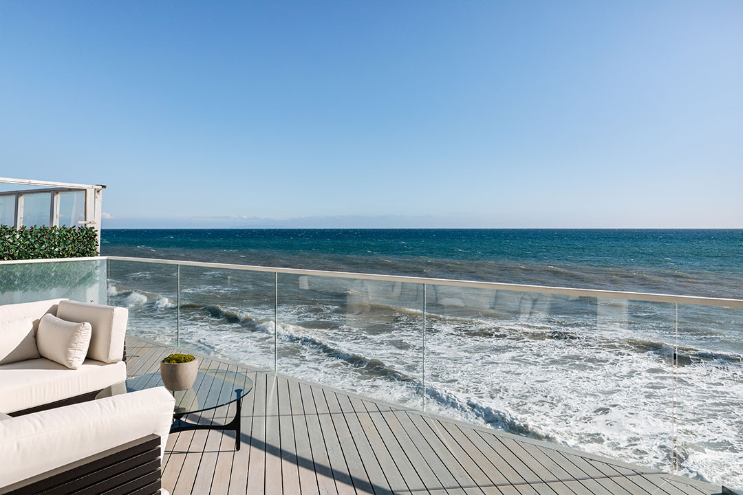 Robert Dinero Heat House Malibu Deck Ocean