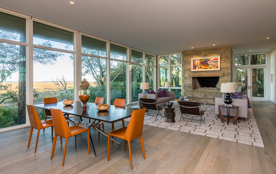A Modernist Design And Wild Landscape Harmonize At This Coastal South Carolina Stunner Seeking 9 75m 7 119 Ocean Course Drive