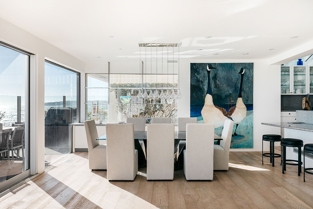 Robert Dinero Heat House Malibu Dining Room