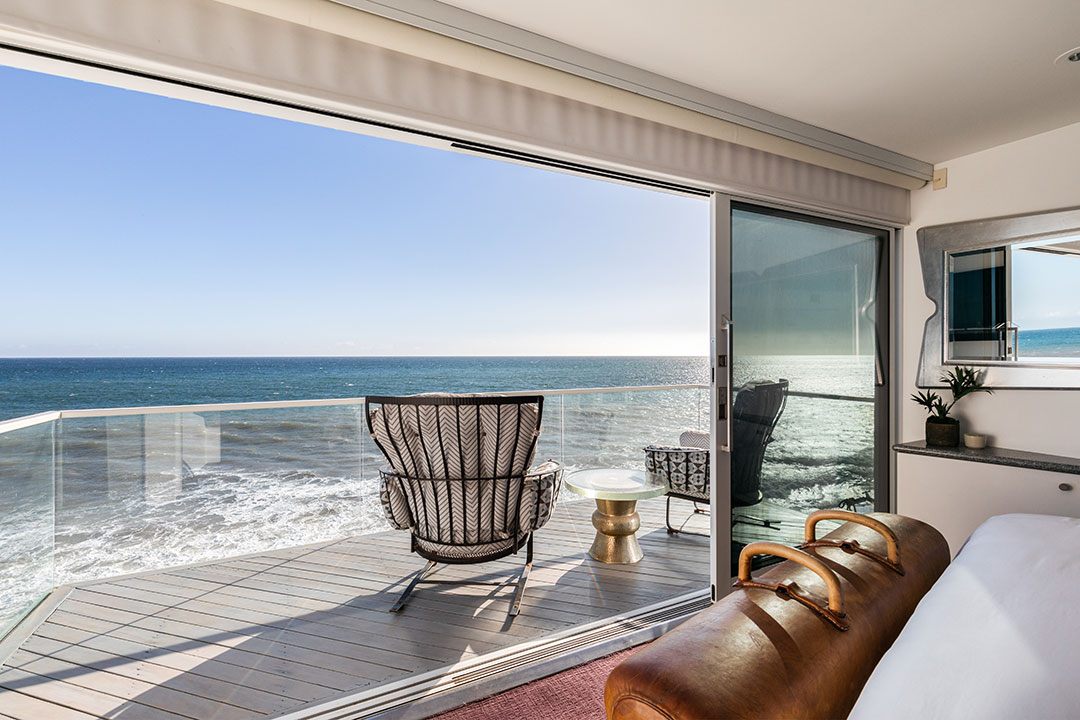 Robert Dinero Heat House Malibu Primary Balcony