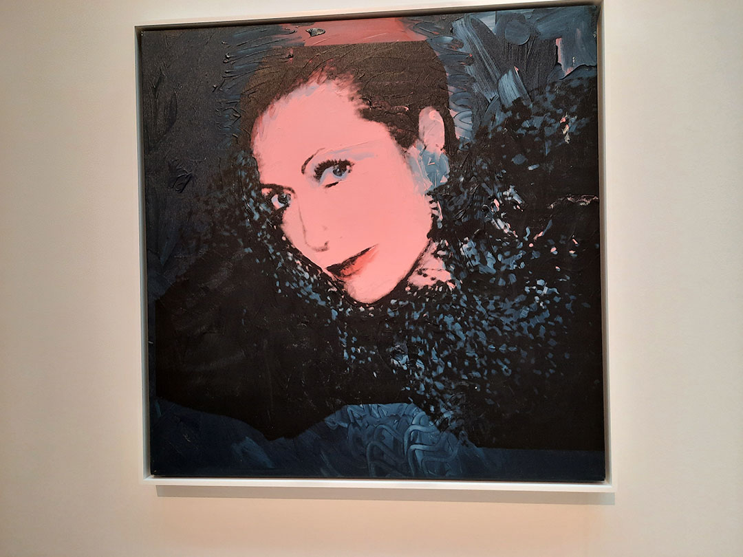 Portrait By Andy Warhol At Vito Schnabel Gallery