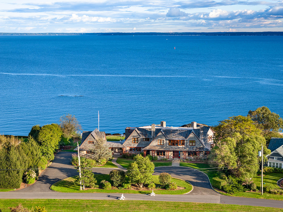 Jaw Dropping Coastal Mansion In Rye New York Lists For Almost 14m A
