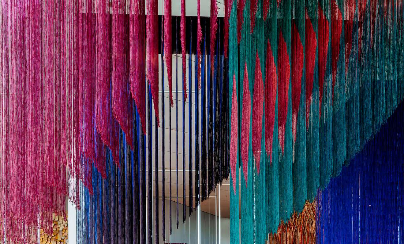 Olga de Amaral’s Work Is Now On Display at the Institute of Contemporary Art, Miami