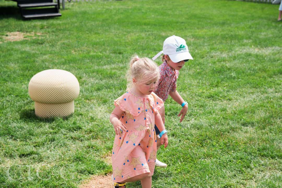 Kids playing at CTC&G Players' Lounge at Greenwich Polo Club