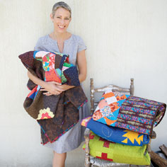 An East Hampton quilter follows her own pattern