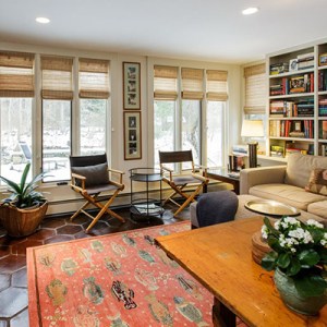 A Cozy Yet Sophisticated Antique Home on Silvermine River Is Up for Sale