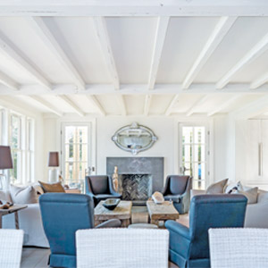 Step Inside a New England Beach House with a Contemporary Twist
