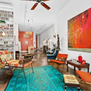 Emmy Award-Winning Actress Lists Boho-Chic Greenwich Village Loft