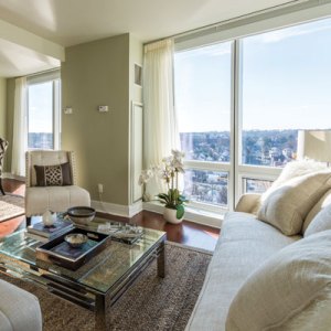This $1.375 Million Stamford High-Rise Has Views All the Way to Manhattan