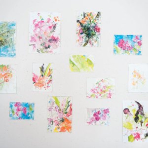 Inside an Artist's Studio Overlooking Little Fresh Pond