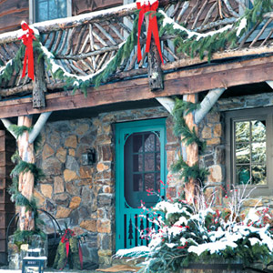 Celebrating the Holidays at Rebecca Ellsley's Little Cabin in the Woods