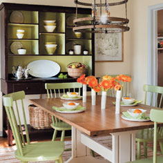 Inside the Governor's Mansion: Carey Karlan's Guest Cottage Dining and Kitchen Redesign