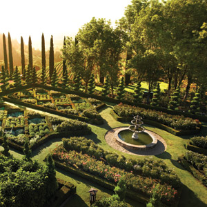 A California Vineyard's Formal English Garden Blends Attitude with Altitude
